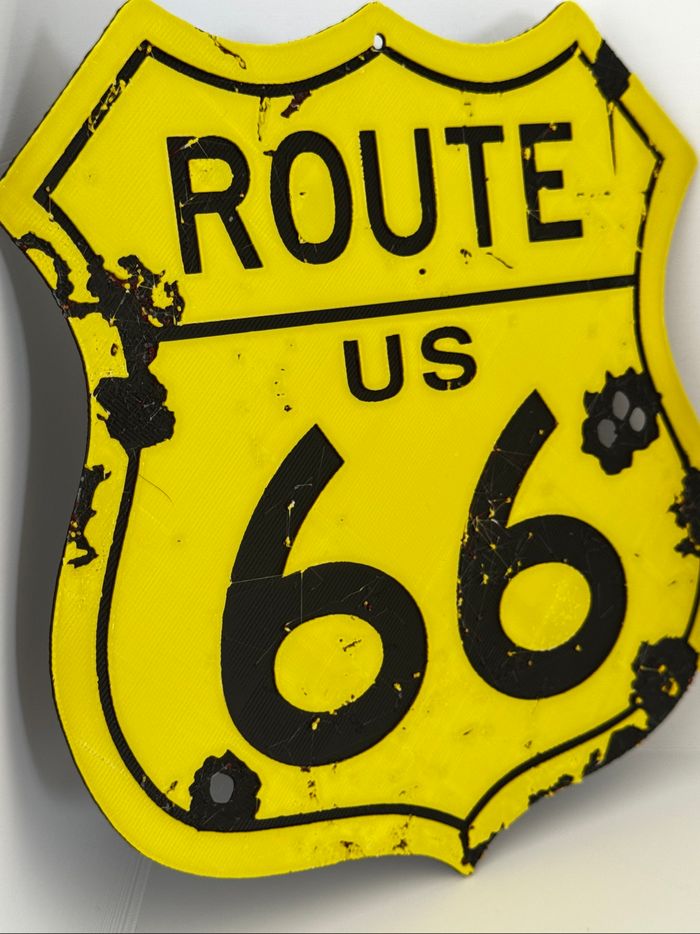 Hueforge vintage route 66 - photo numéro 2