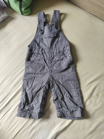 Salopette kitchoun rayé