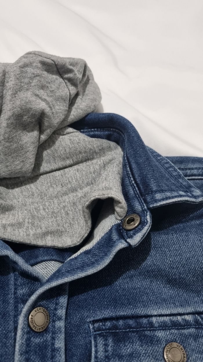 Veste Chemise Denim Enfant  Capuchle Vertbaudet - 5 ans (110cm) - photo numéro 5