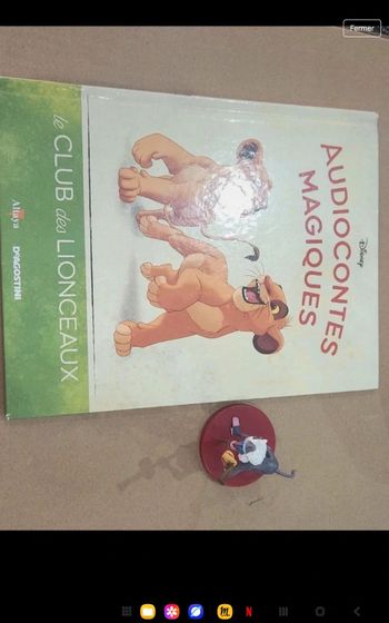 103ėme audioconte magique altaya deagostini disney audio conte compte comte magic livre& figurine