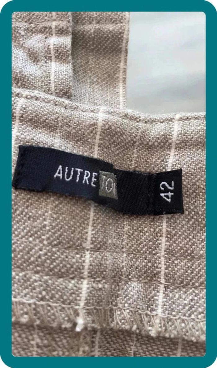 Jupe longue gris beige - photo numéro 2