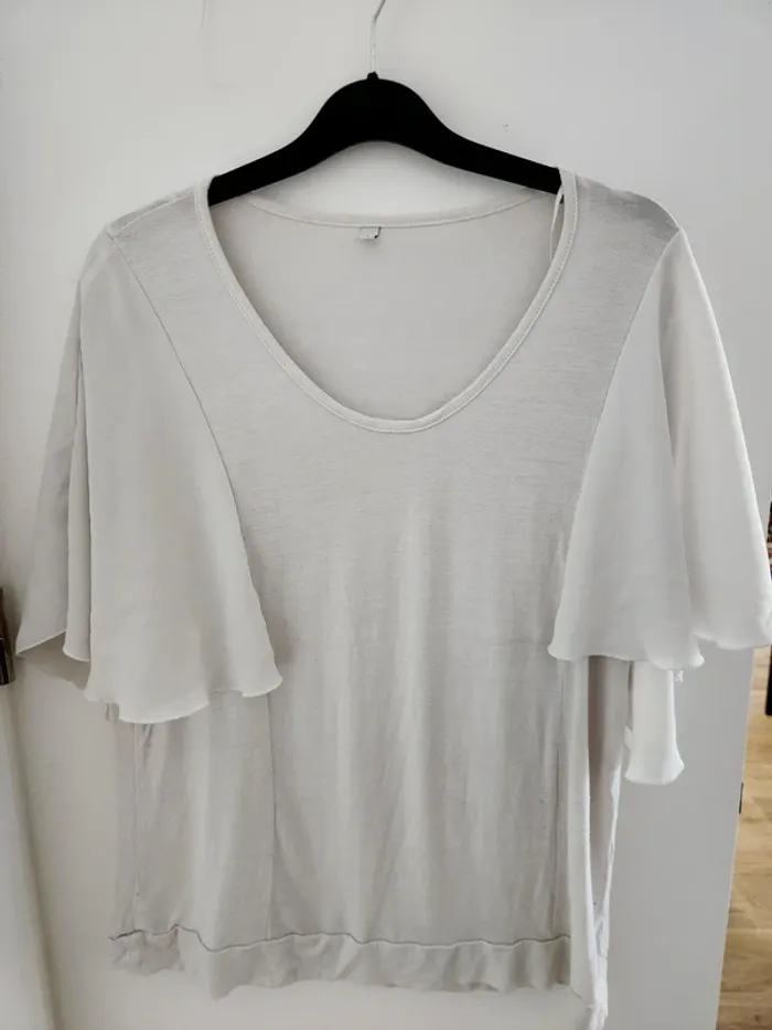 T-shirt blanc Taille 42