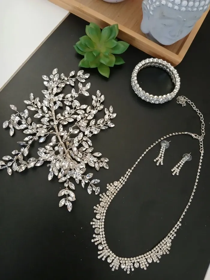 Lot bijoux et accessoires de cheveux Mariage🌿🎉 - photo numéro 5