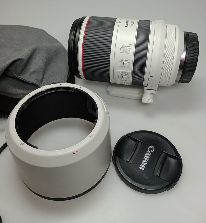 Canon RF 70-200 mm F2,8 L IS USM facture et Emballage d'origine