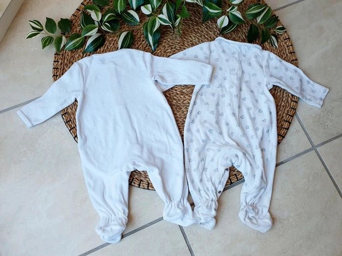 Lot de 2 pyjamas velours bébé fille 6 mois Orchestra - photo numéro 7