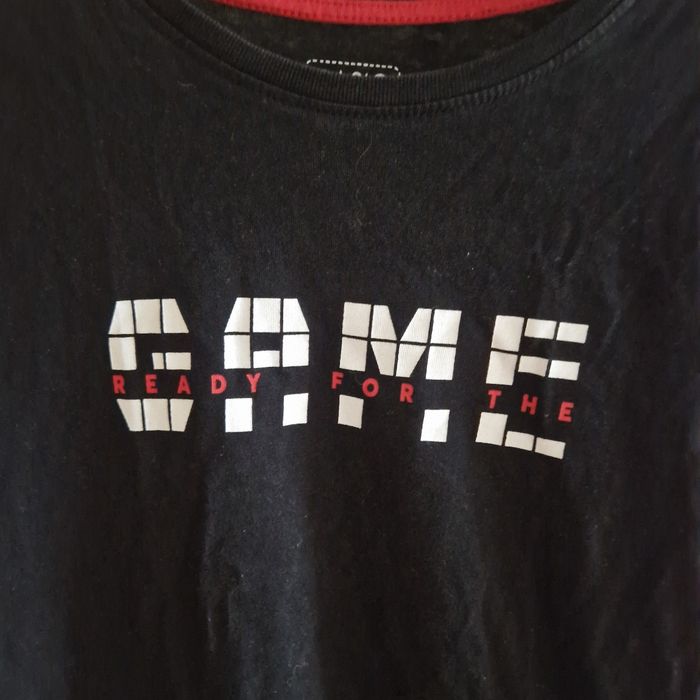 12 ans tee-shirt noir.ready for the game - photo numéro 2