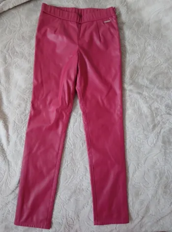 Legging effet cuir 8 ans Neuf