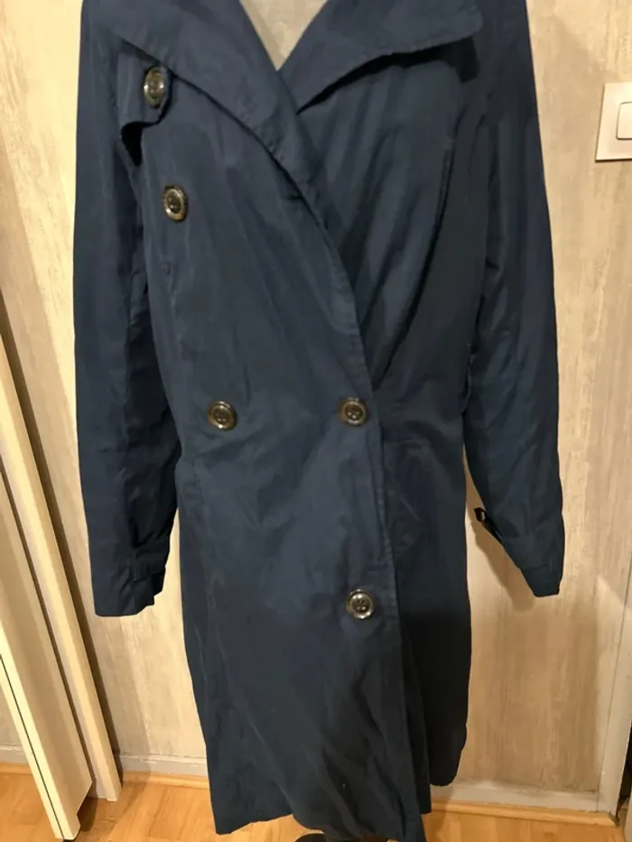 Trench bleu - photo numéro 4