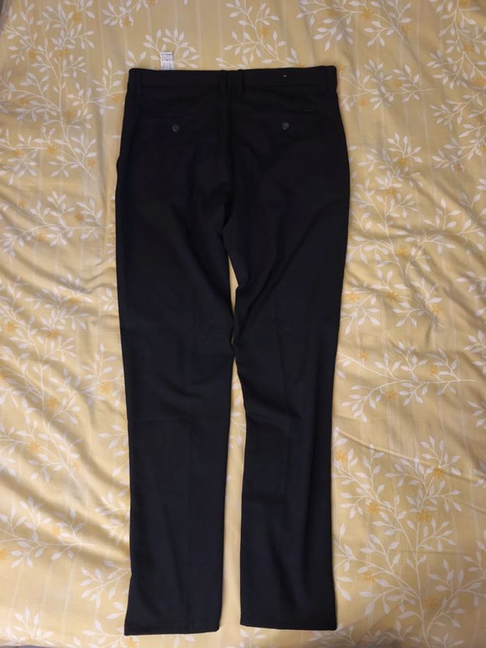 Pantalon Zara Femme Taille 38 Noir - photo numéro 3