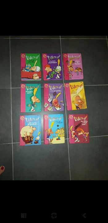 Livres titeuf
