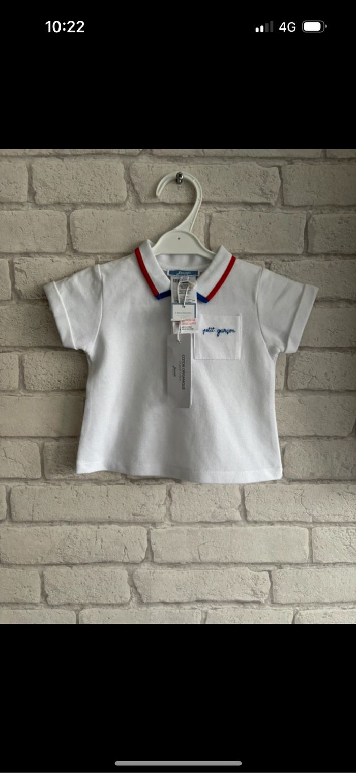 Polo jacadi taille 6 mois neuf