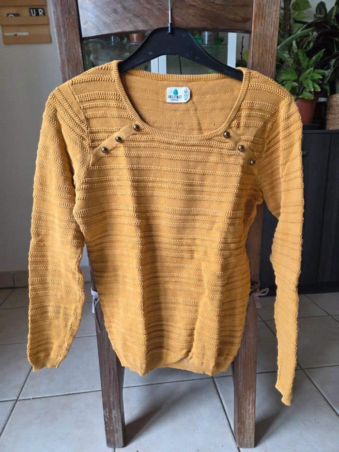 Pull moutarde Bonobo
