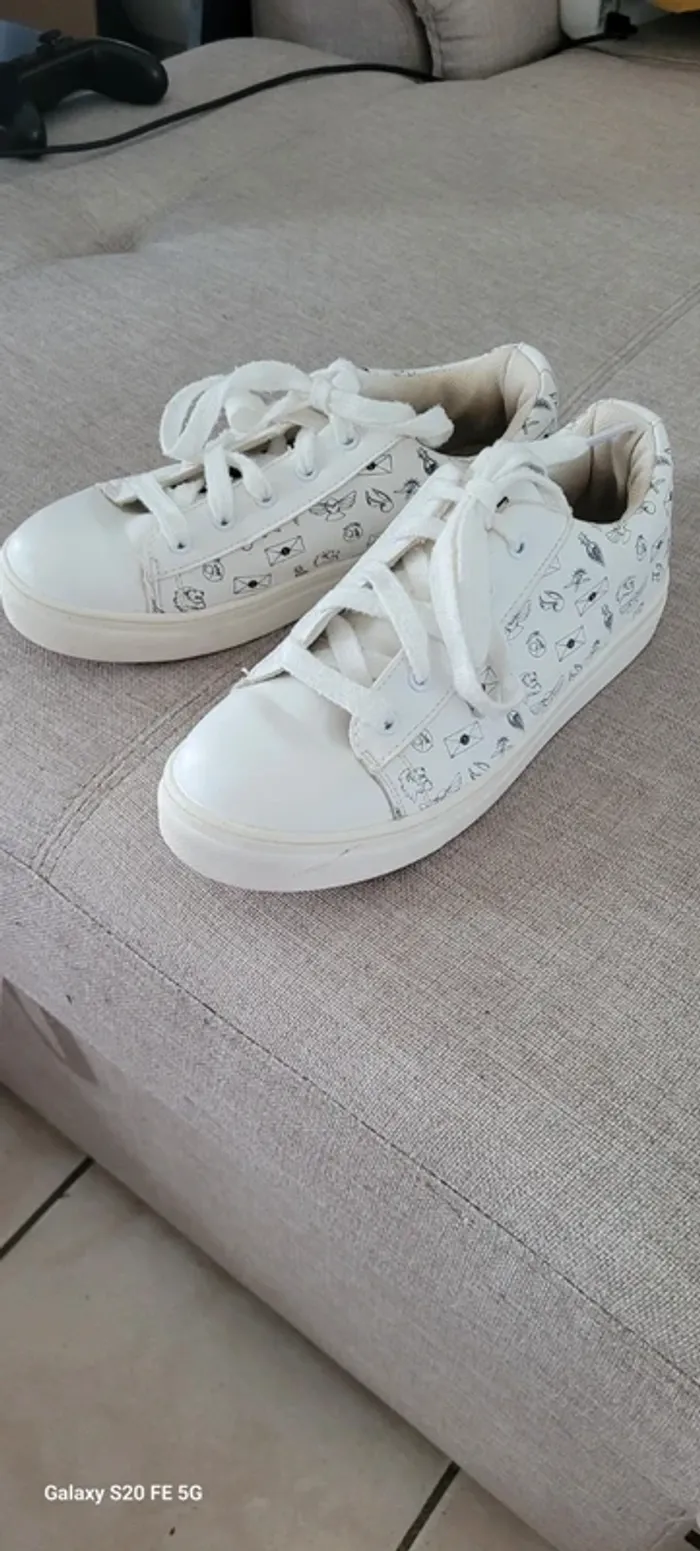 Baskets blanches fille Harry Potter - photo numéro 2