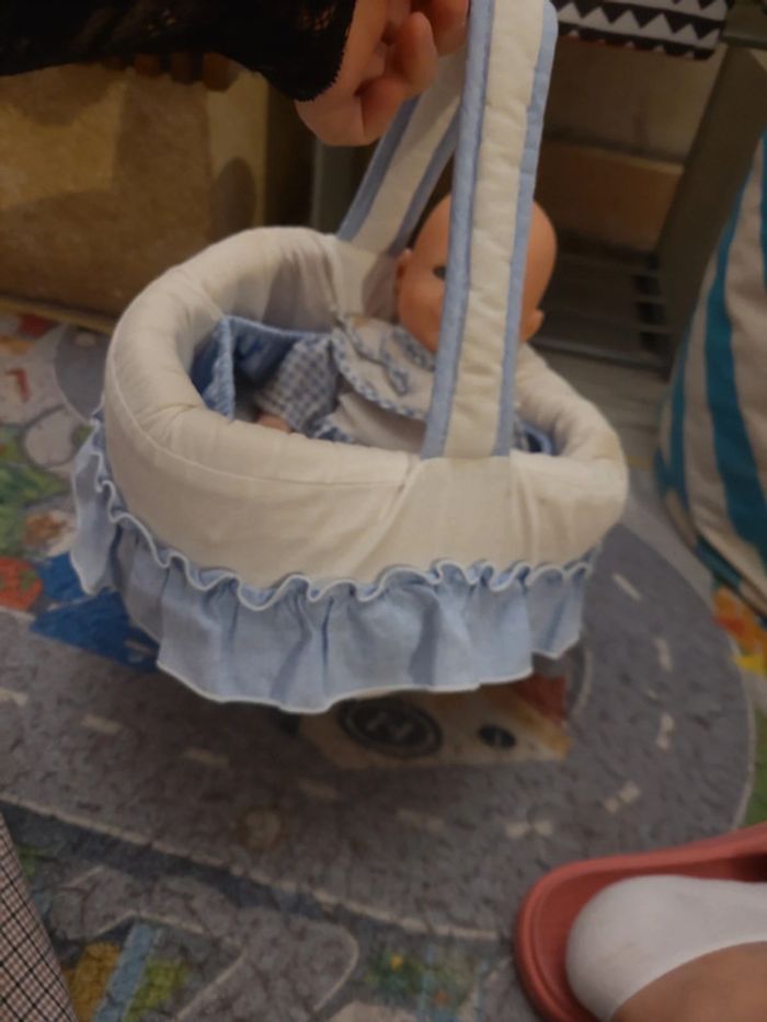 Poupee avec son sac de transport - photo numéro 4