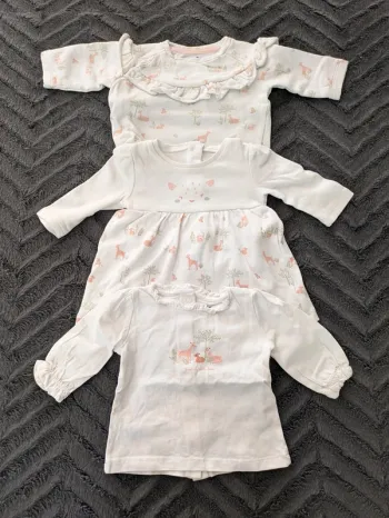 Ensemble 3 pièces bébé 3mois