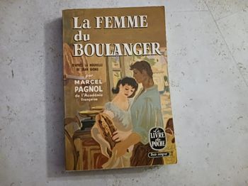 livre La femme du boulanger Marcel Pagnol