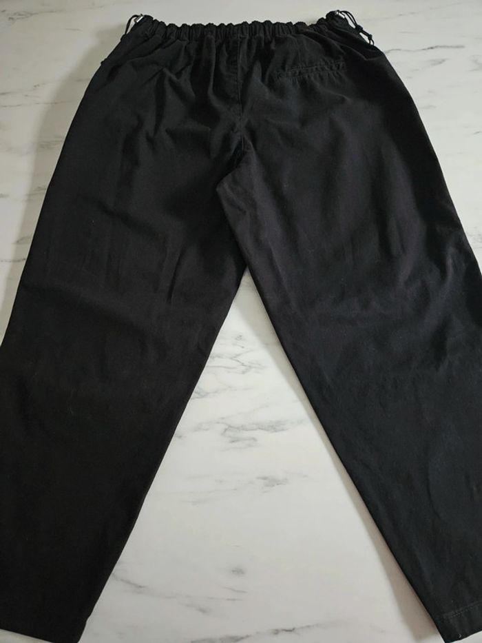 Bershka pantalon noir parachute taille XL - photo numéro 5
