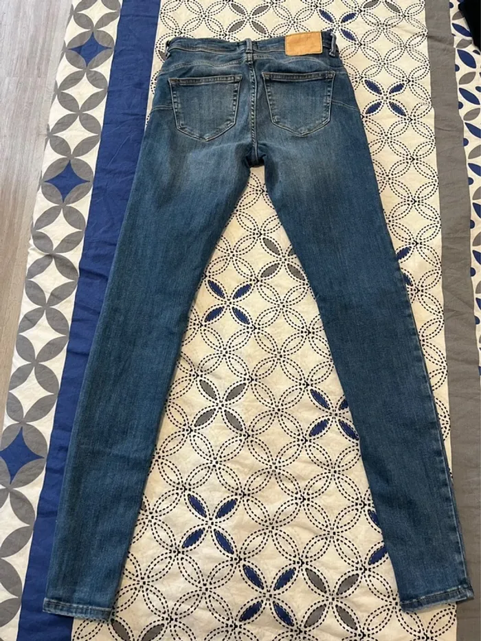 Jean skinny bleu - photo numéro 3