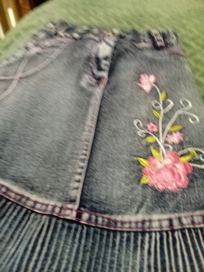 Jupe en jean 4 ans - photo numéro 3