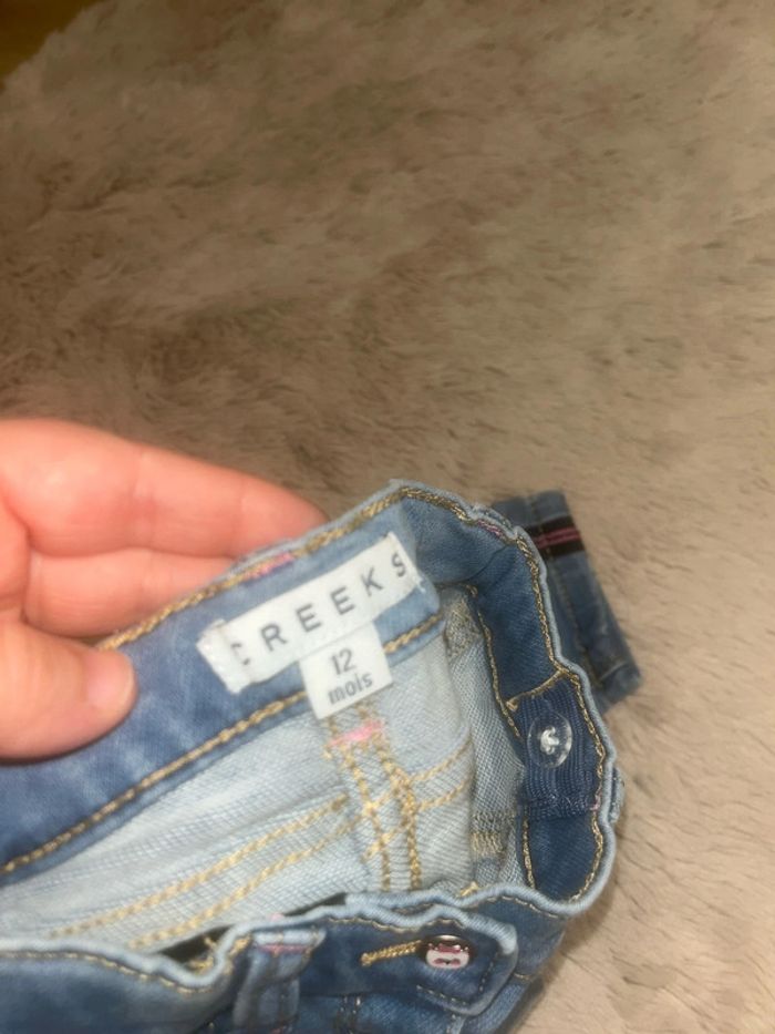 mots de 2 jeans fille 12 mois - photo numéro 4