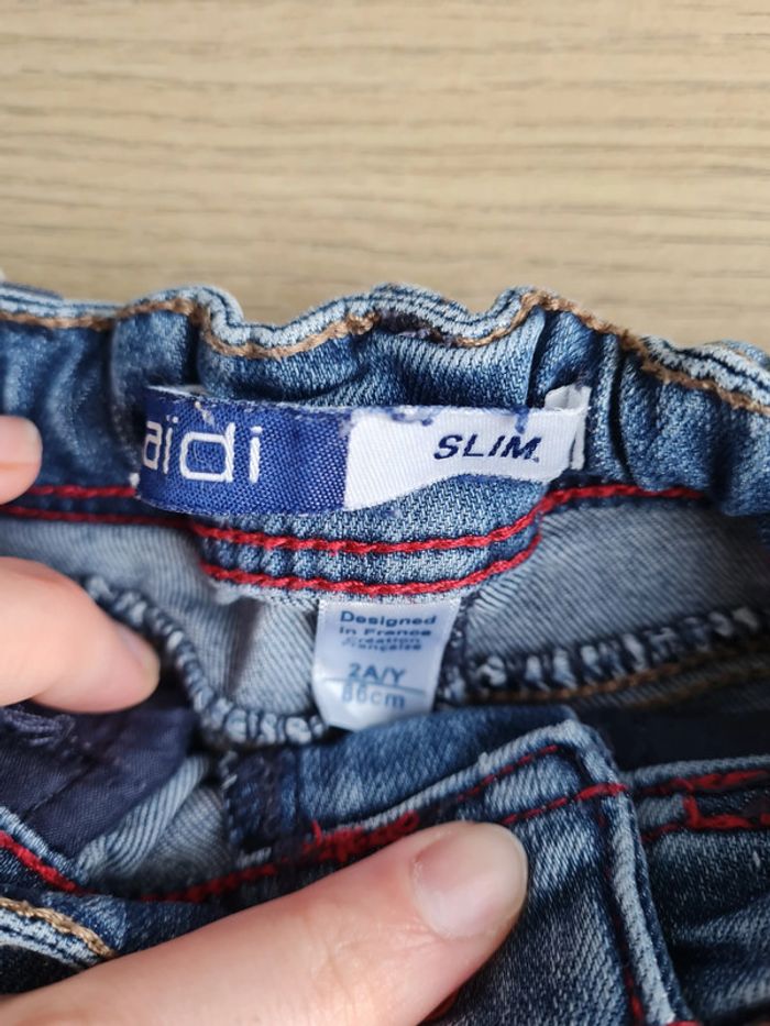 Bermuda jeans Okaidi 2 ans - photo numéro 2