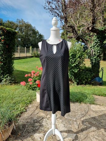 La Fée Maraboutée robe hiver noire * taille 42 *
