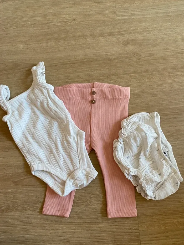 Lot legging + body été