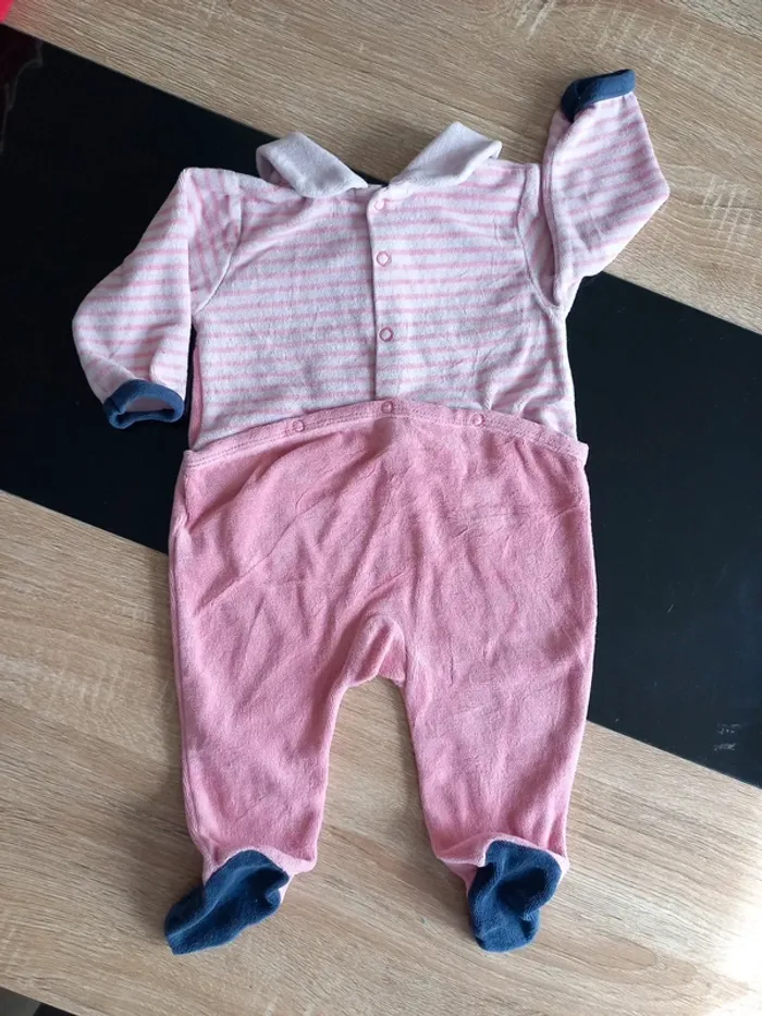 Pyjama bébé Lee Cooper 6 mois - photo numéro 4