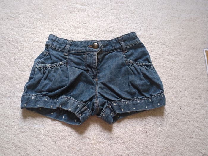 Short jean pois Vertbaudet 4 ans