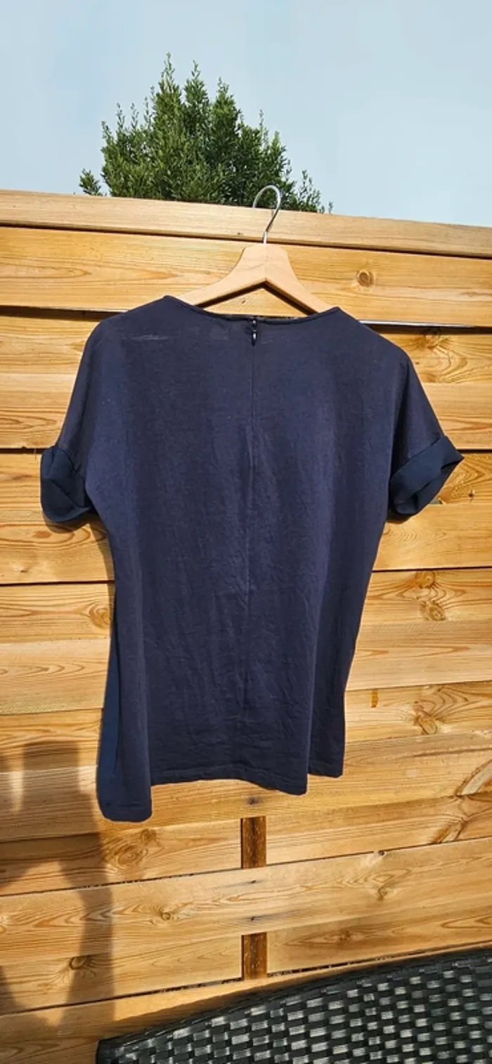 Maillot bleu Mango S - photo numéro 8