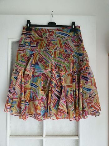 Jupe bariolée
