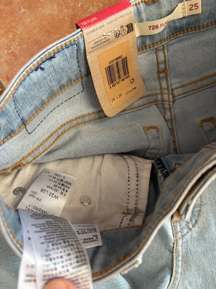 Jean levis 726 flare - photo numéro 5
