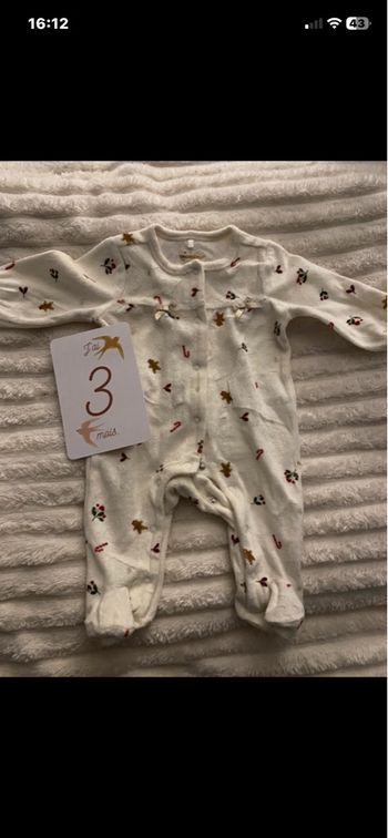 Pyjama noel bebe