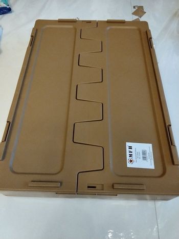 Boîte plastique pliable 60L très solide increvable 