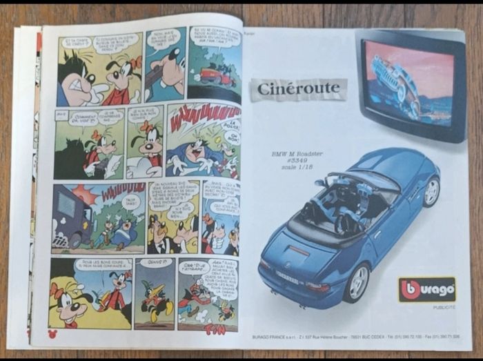 Ancien journal de mickey avec livret Oasis bd N°2350 de 1997 vintage - photo numéro 5