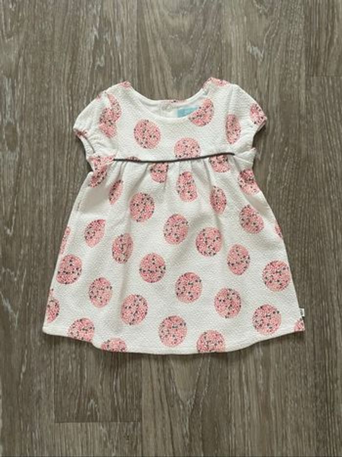 Robe blanche Obaïbi 9 mois