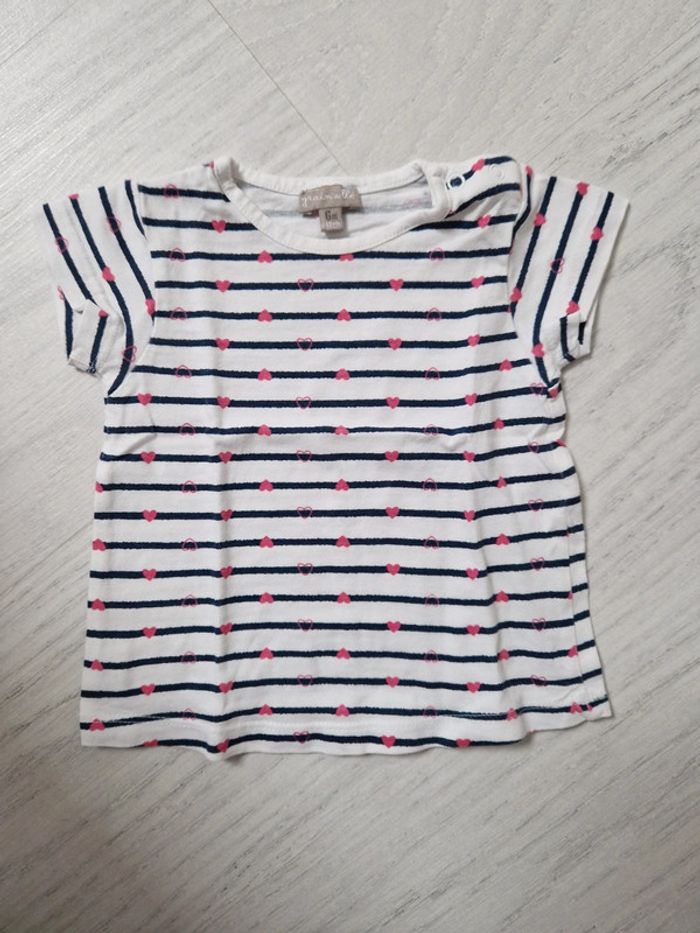 T-shirt fille 6 mois