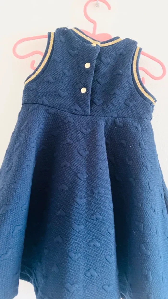 Robe bleu marine - Mes petits cailloux - photo numéro 4