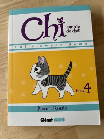 Manga Chi, Une Vie de Chat – Tome 4 – Konami Kanata – Bon État