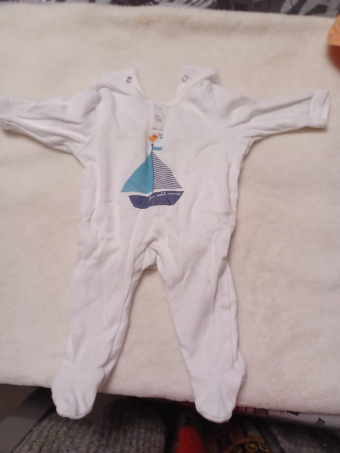 Lot de pyjama velours et coton - photo numéro 9