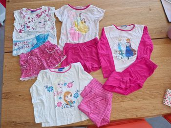 Lot de 4 pyjamas fille 5 ans