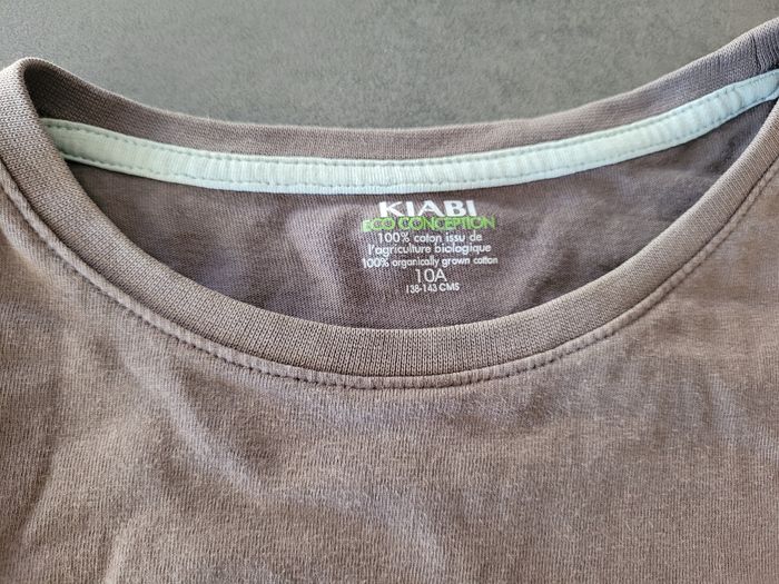 Tee shirt mixte 10 ans kiabi - photo numéro 3