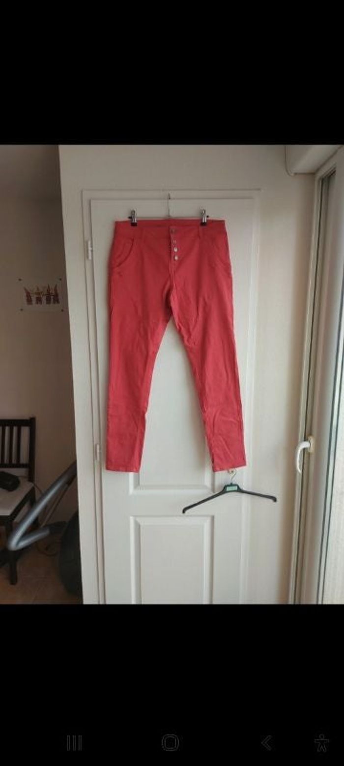 Pantalon cream femme taille 44