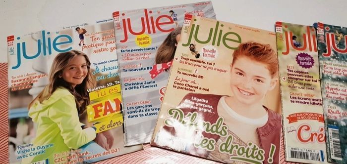 Lot de 13 magazines julie - photo numéro 4