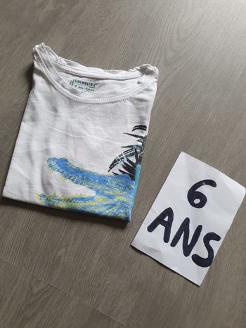 Maillot t-shirt 6ans garçon