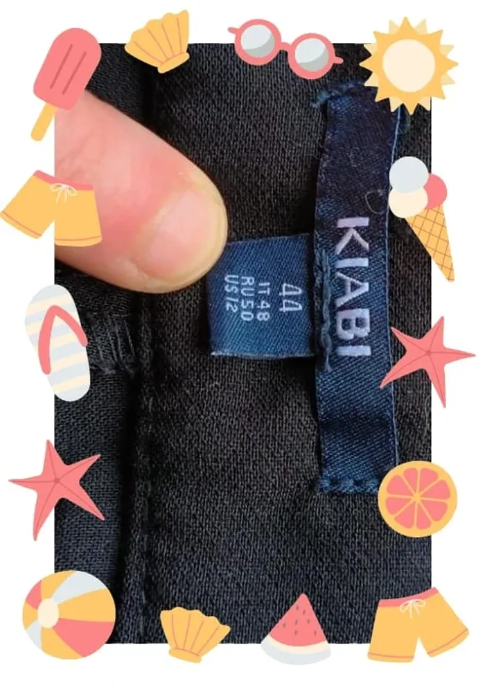 Pantalon carotte noir - photo numéro 3