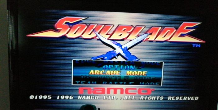 Jeu de PS1 : Soul Blade - photo numéro 2