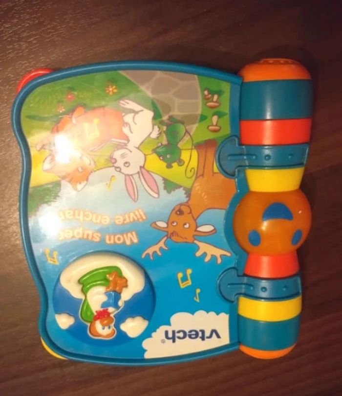 Livre audio comptine bébé VTech