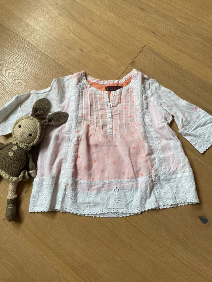 tunique blouse catimini 4 ans