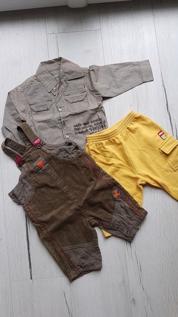 Ensemble 3 pièces vintage garçon 6mois
